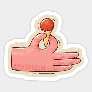 Summer ice-cream Sticker